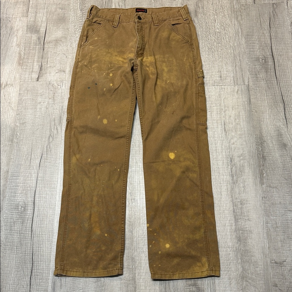 Distressed Wolverine Duck Canvas pants 32 x 32